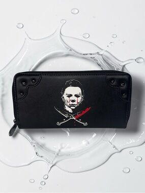 Rock Rebel Halloween II zip wallet.